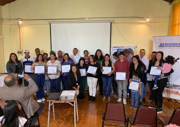CEREMONIA Y ENTREGA DE DIPLOMAS CURSO OPERARIO GRÚA HORQUILLA